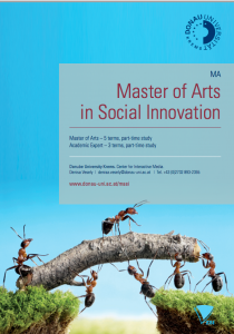 Lernen durch Engagement – z.B. Master of Arts in Social Innovation