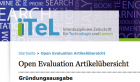 Open Peer Review bei iTeL