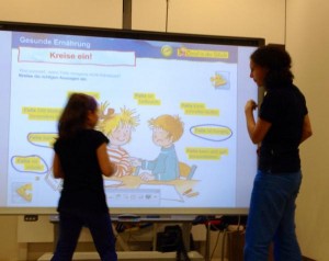Junge ForscherInnen: Lernen mit Smartboard