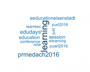WordCloud von @TGrubermuecke