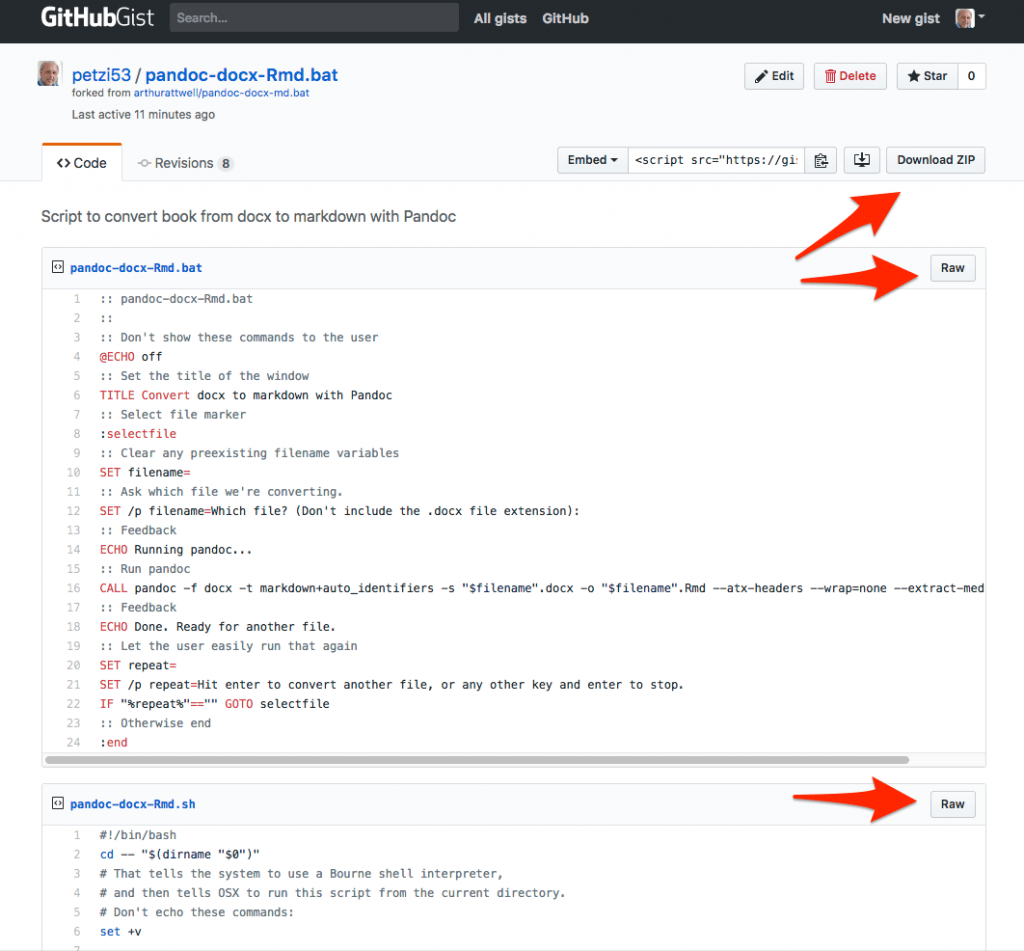 CMP-03a: Shell-Programme für Konvertierung von Word.docx zu RMarkdown.Rmd
